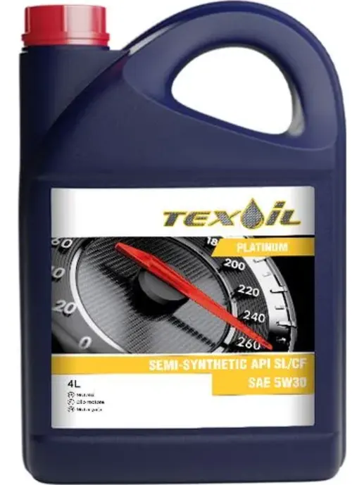 TEXOIL 5W-30 масло моторное, полусинтетическое, 4л, Россия