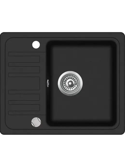 Мойка AquaSanita Notus SQ 102 601 AW black metallic