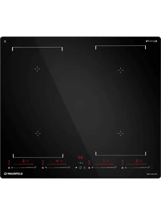 Индукционная варочная панель MAUNFELD CVI604SBEXBK Inverter