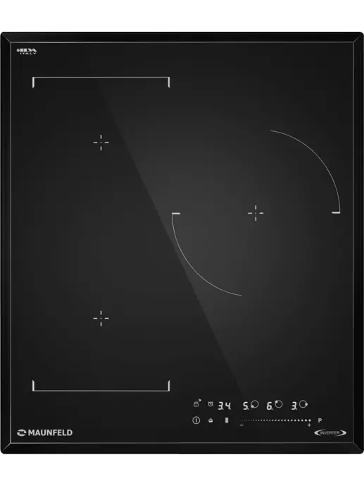 Индукционная варочная панель MAUNFELD CVI453SBBK LUX Inverter
