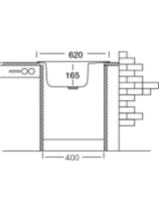 Мойка кухонная KROMEVYE EC 305 D